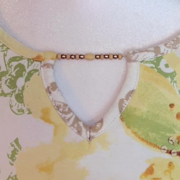 Alfred Dunner Summer Floral Top Size Small - Picture 3 of 5